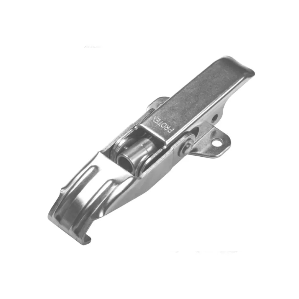 Adjustable Latch with Safety Catch - 175 Strength (kg) -  Stainless