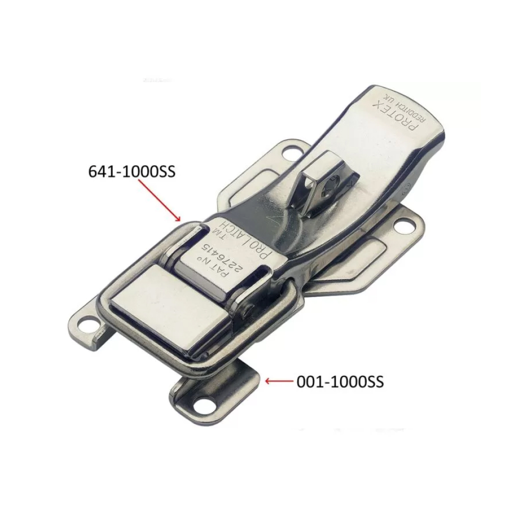 ProLatch Padlockable with Safety Catch - 400 Strength (kg) - Stainless