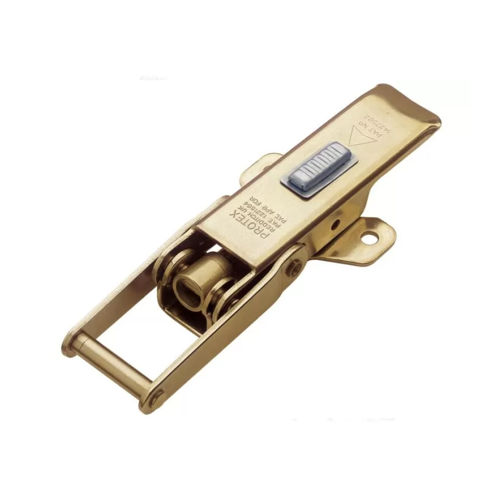 Adjustable Latch with Safety Catch - 650 Strength (kg) -  Mild Steel
