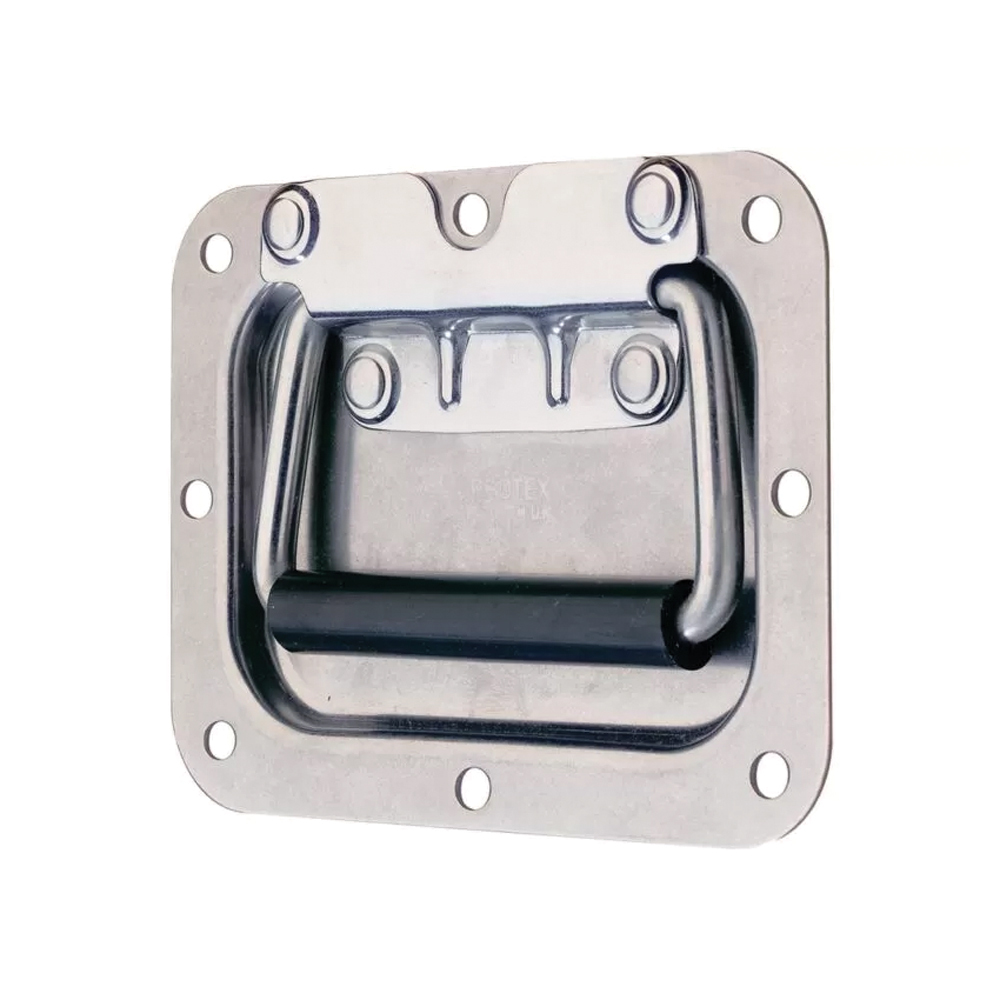 Recessed Spring Loaded Handle - 150 Strength (kg) - Stainless